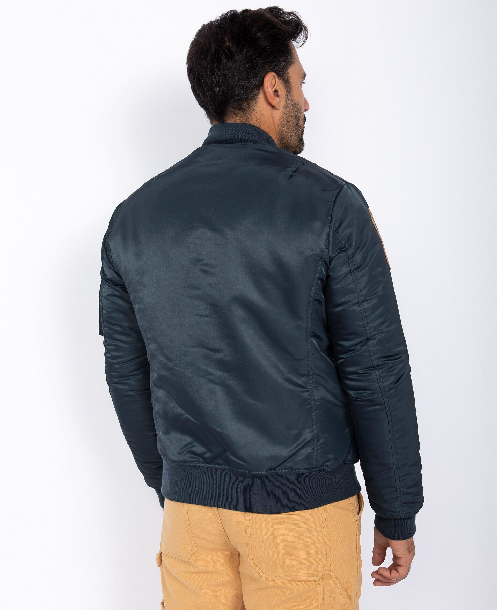 Chaqueta bomber con distintivo MA-1 en nailon reciclado AIRVINT - 4