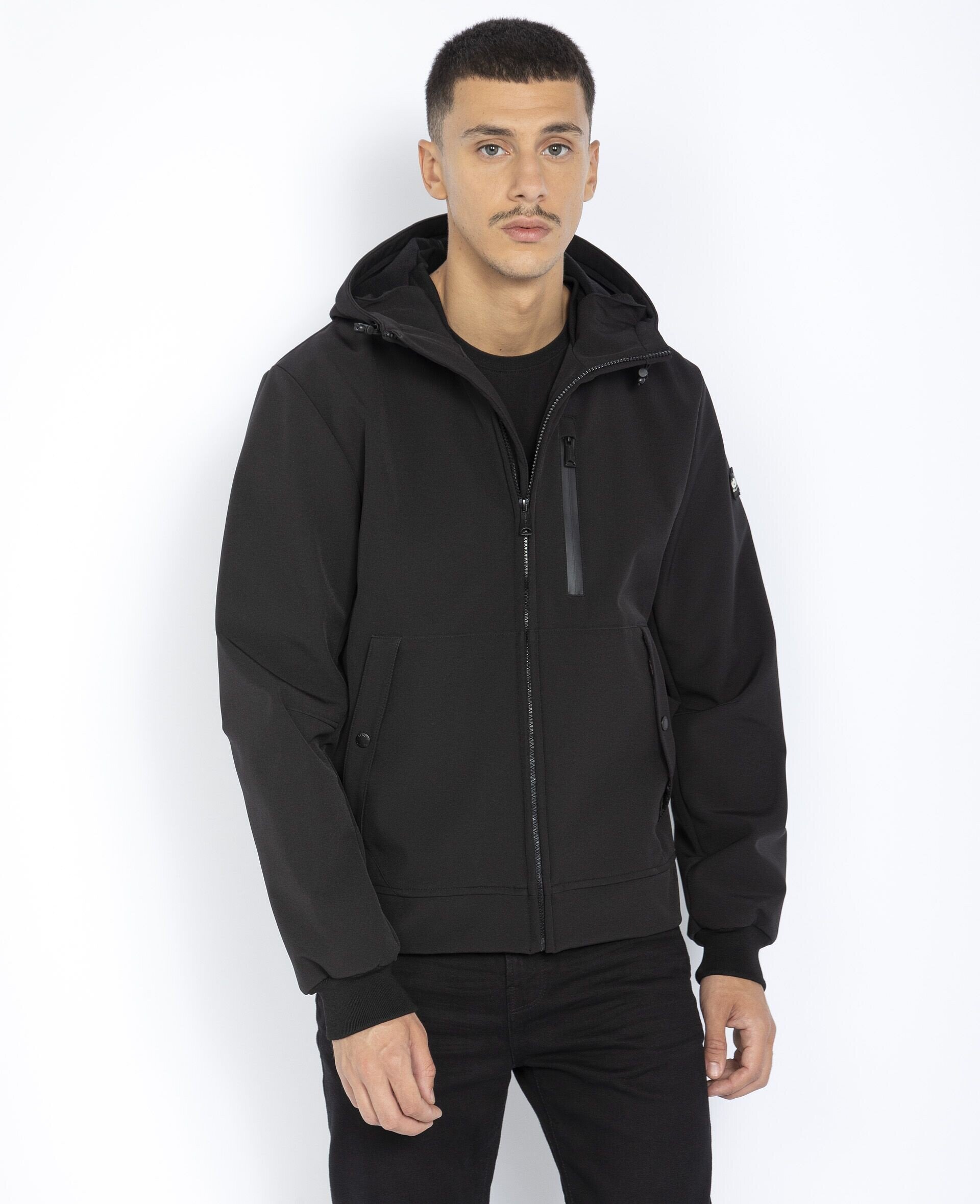 Chaqueta urbana repelente al agua KALE Black - 9