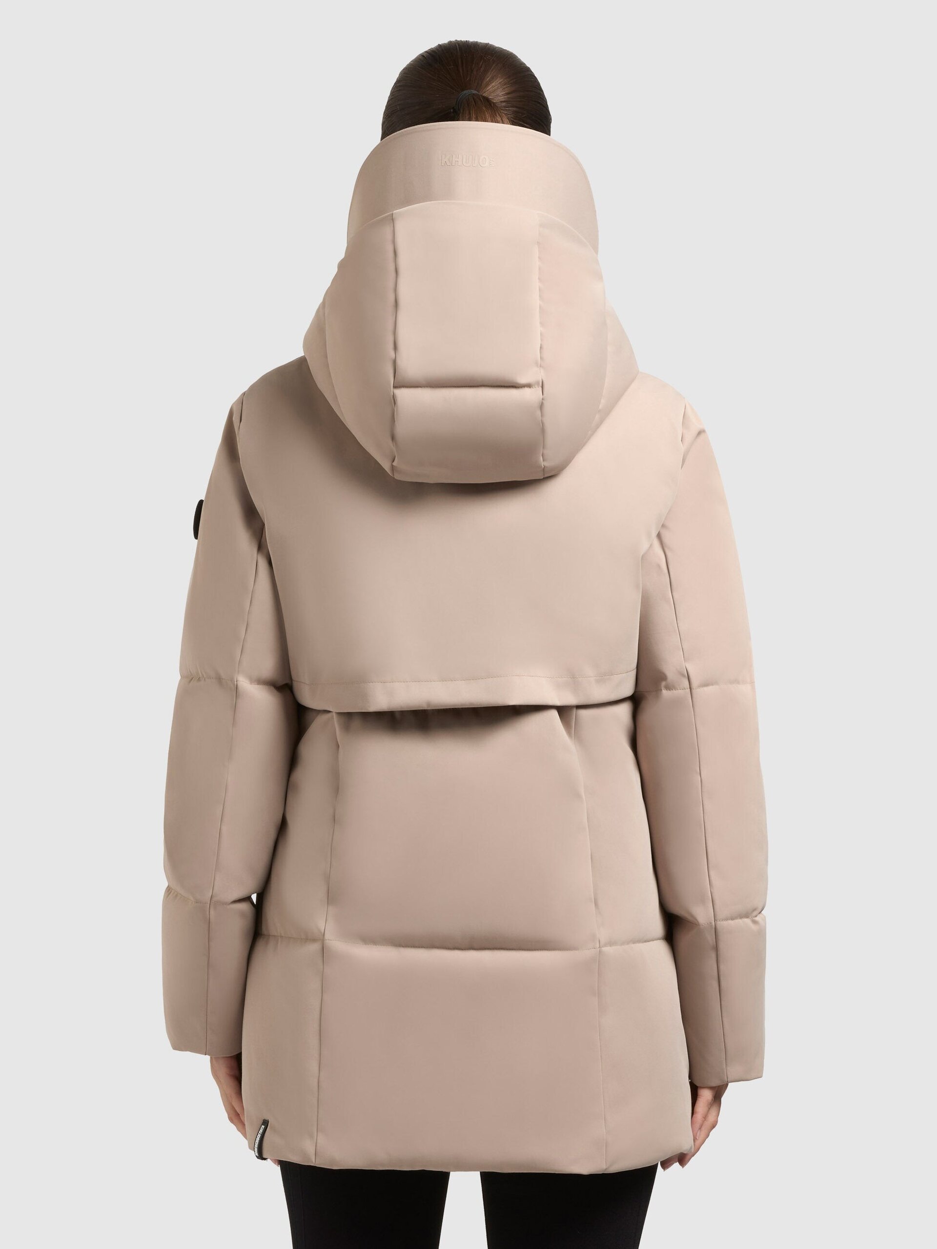 Abrigo Khujo ALLAP Macarron Beig Mujer - 2