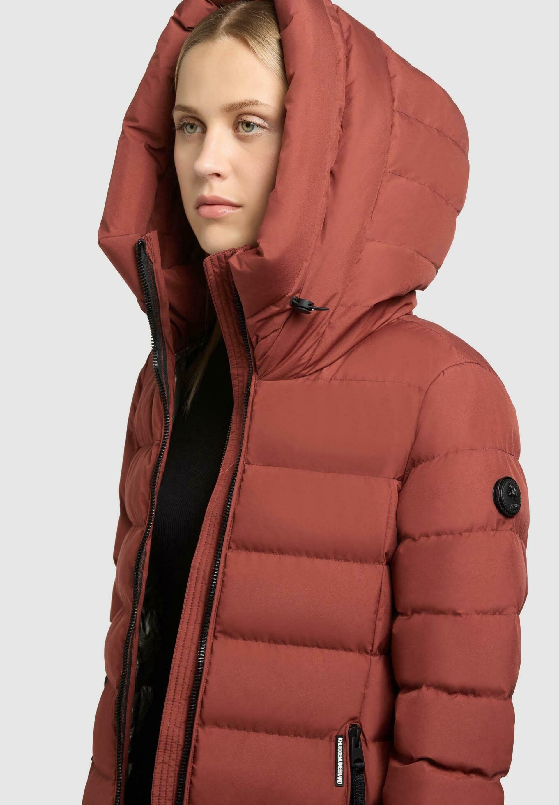 Abrigo Khujo NEKAR Dark Red Mujer - 3