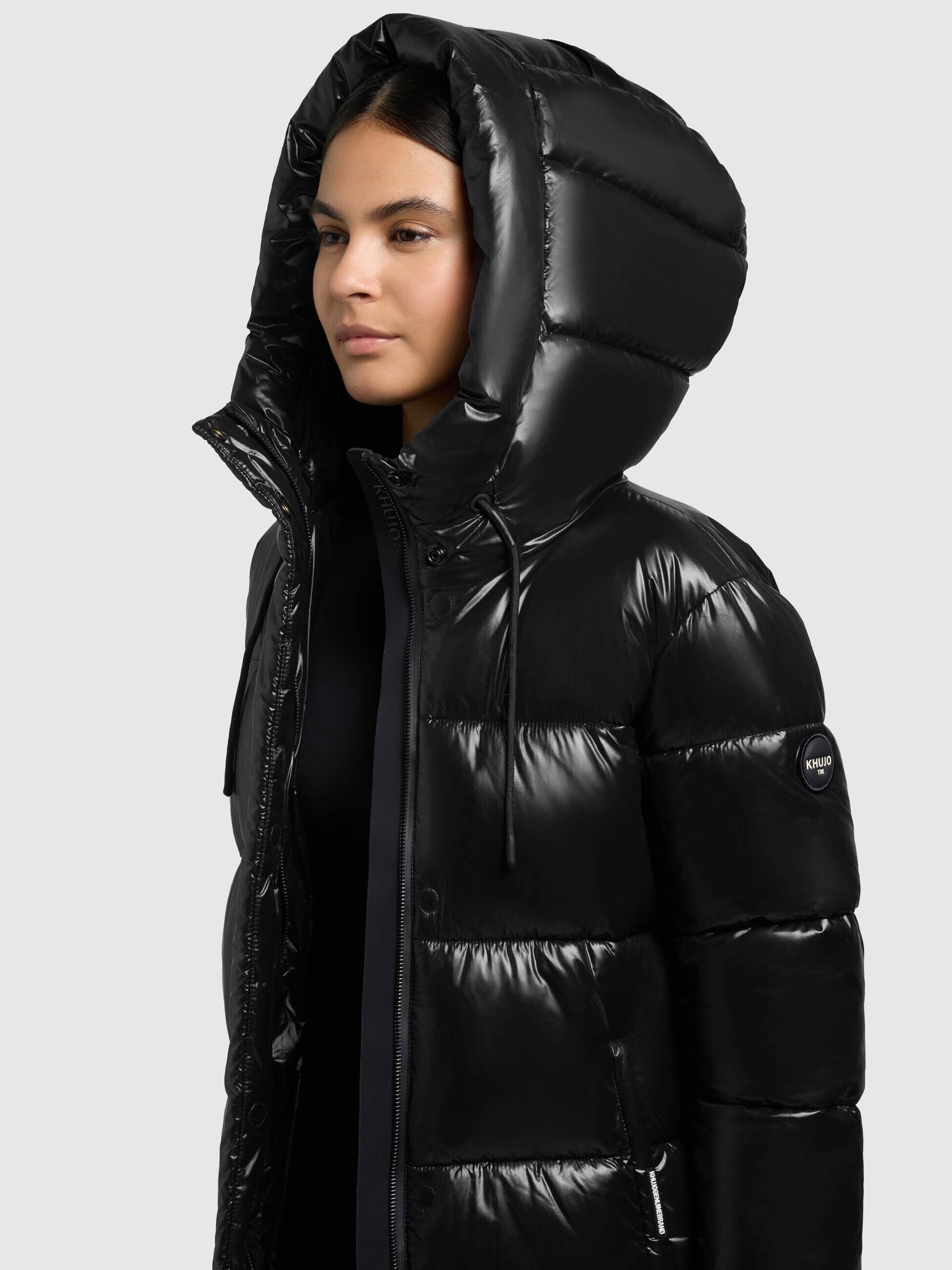 Abrigo Khujo JANOU Black Mujer - 6