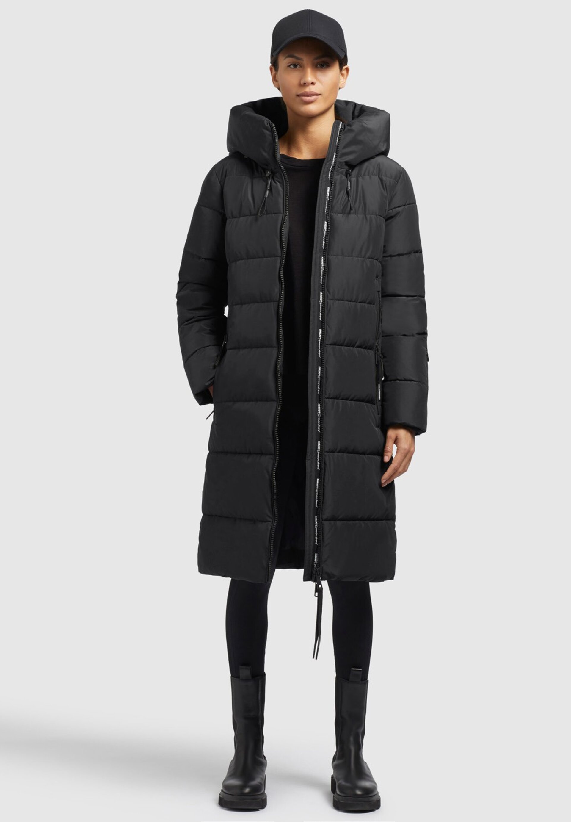 Abrigo Khujo JILIAS Black Mujer - 5