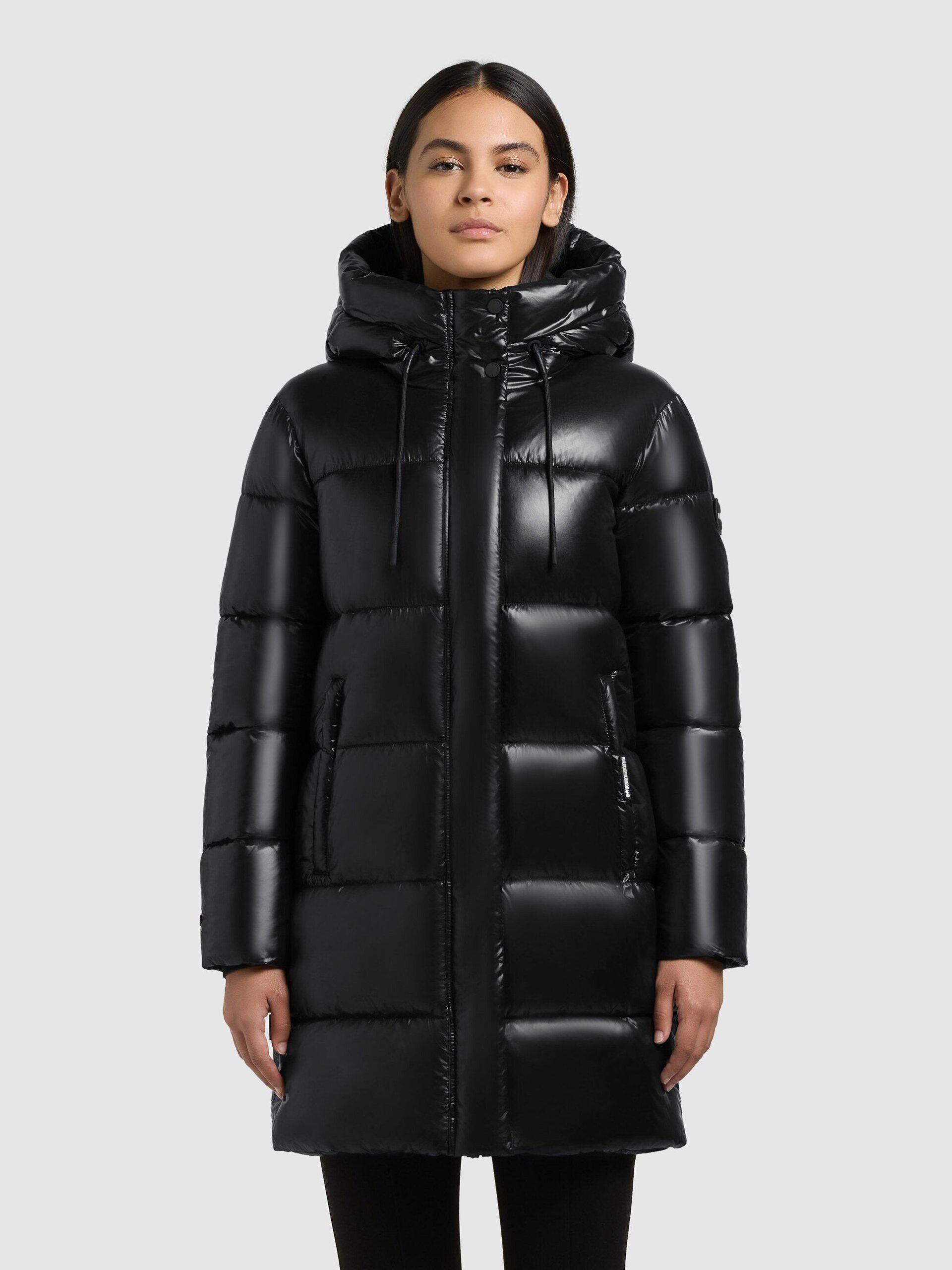 Abrigo Khujo JANOU Black Mujer - 3