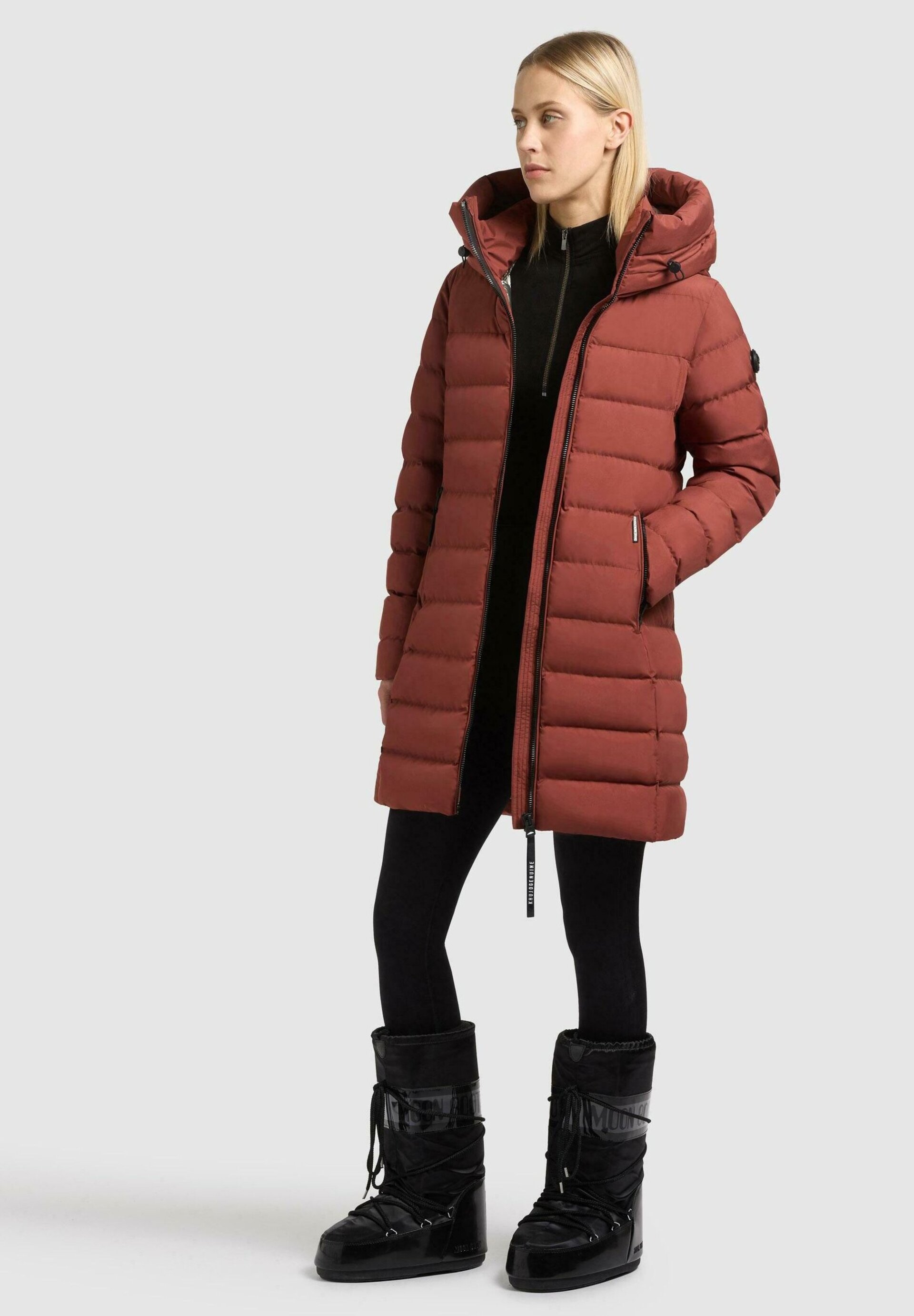 Abrigo Khujo NEKAR Dark Red Mujer - 6