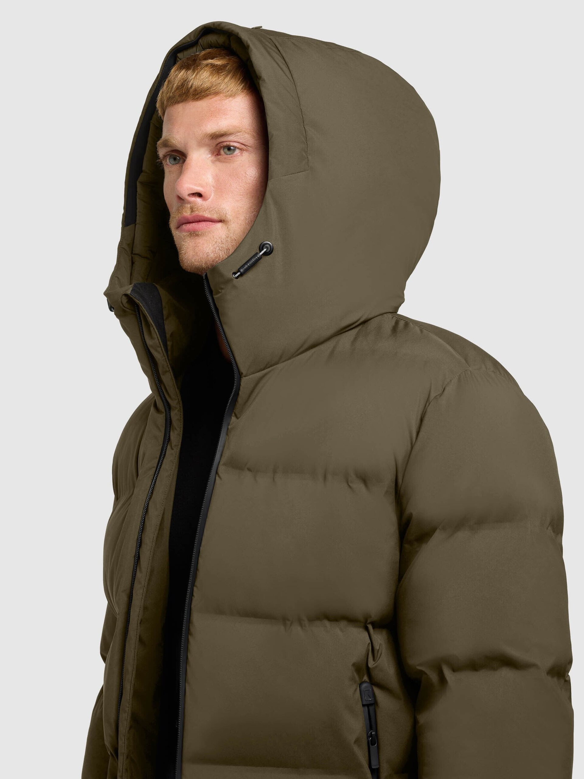 Abrigo Khujo CAIUS3 Moss Green Hombre - 7