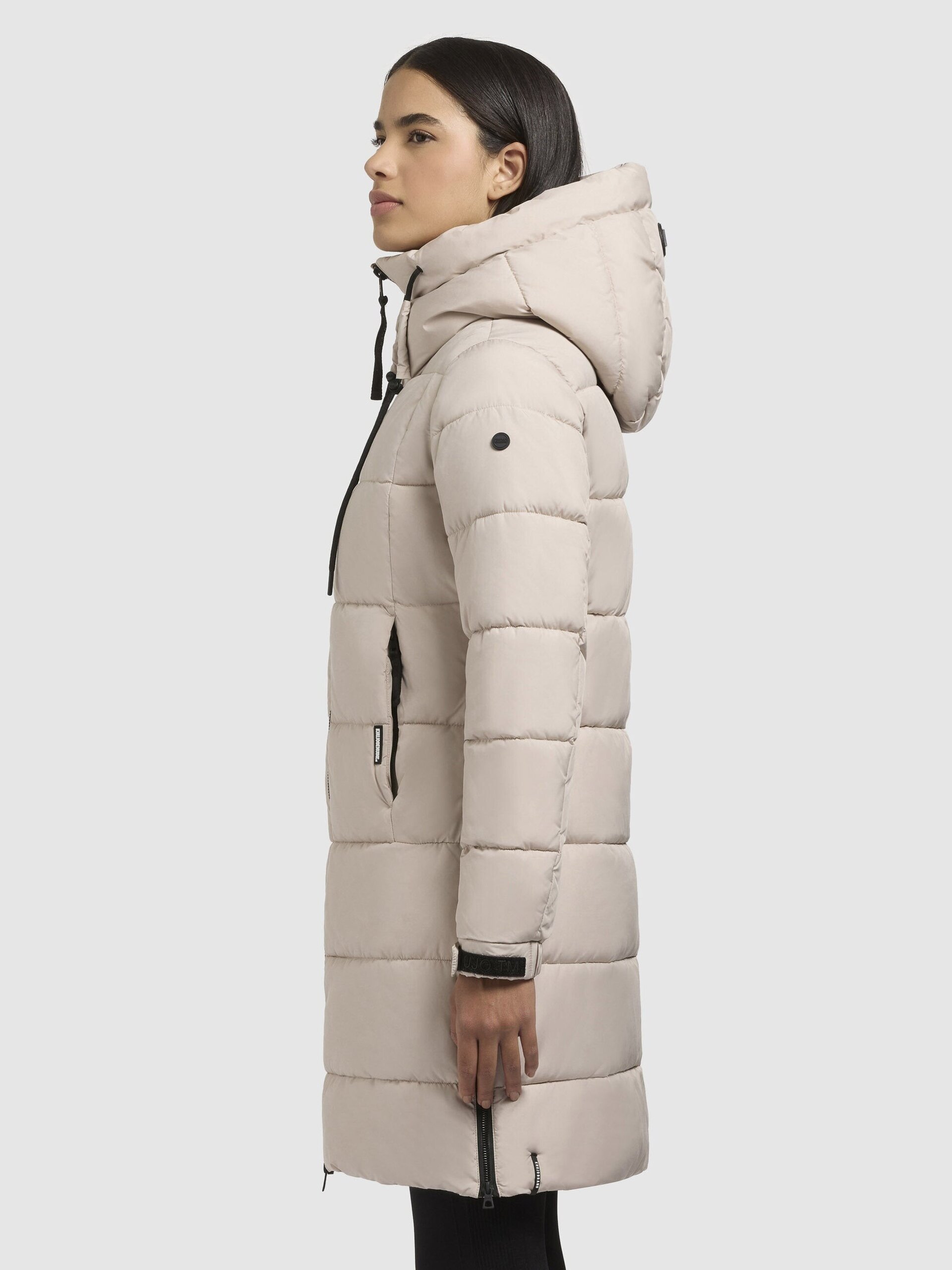 Abrigo Khujo INDIE Soft Beig Mujer - 5