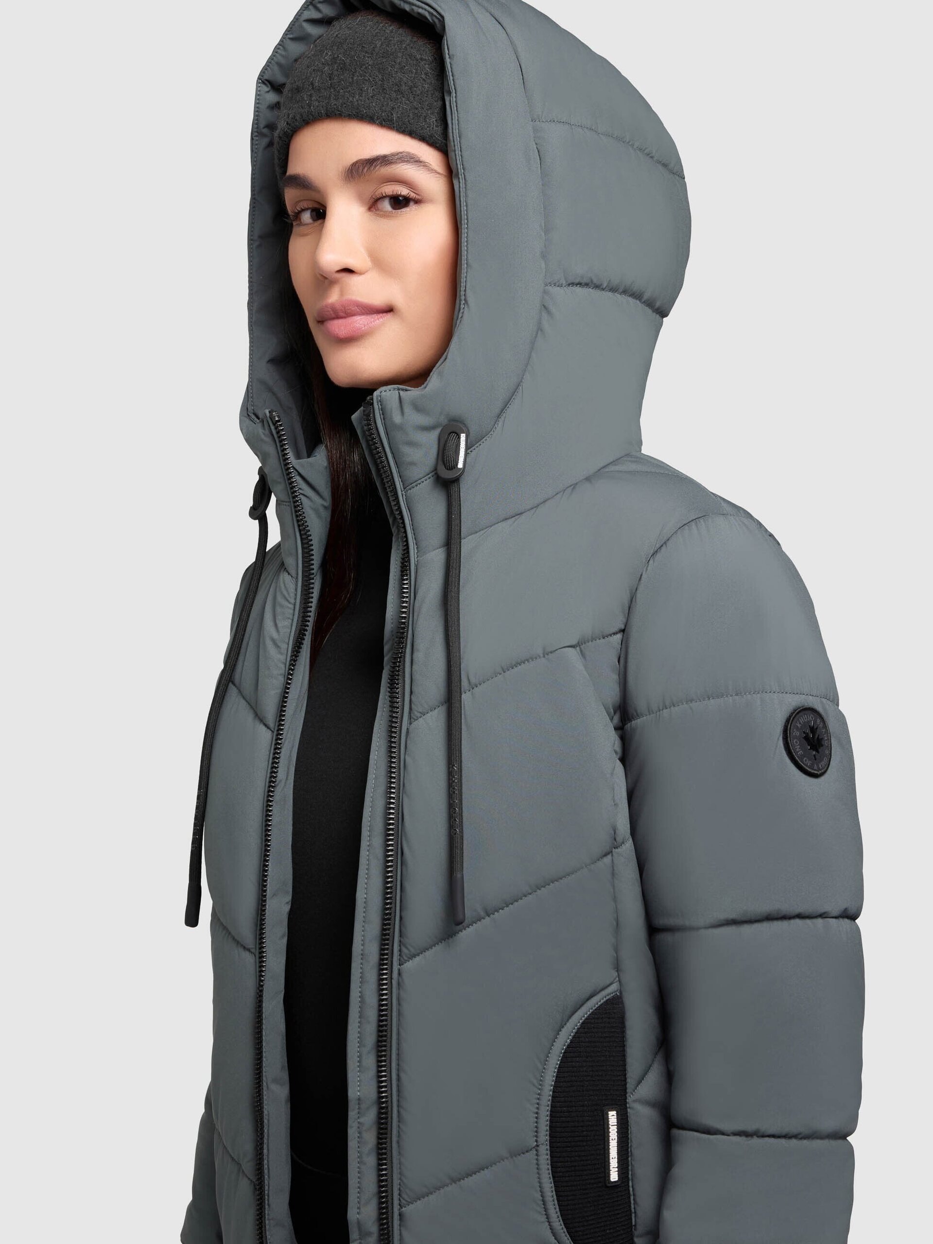 Abrigo Khujo ARIBAY4 Foam Green Mujer - 7