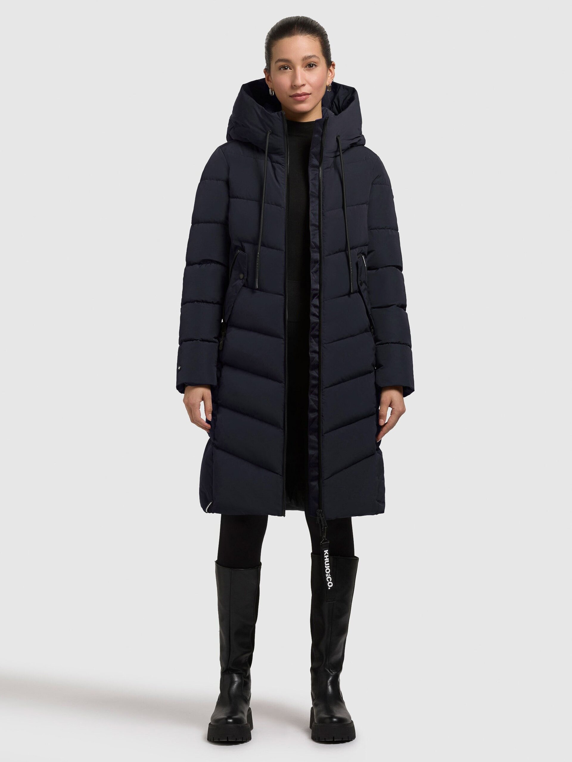 Abrigo Khujo MIKIA3 Port Blue Mujer - 2