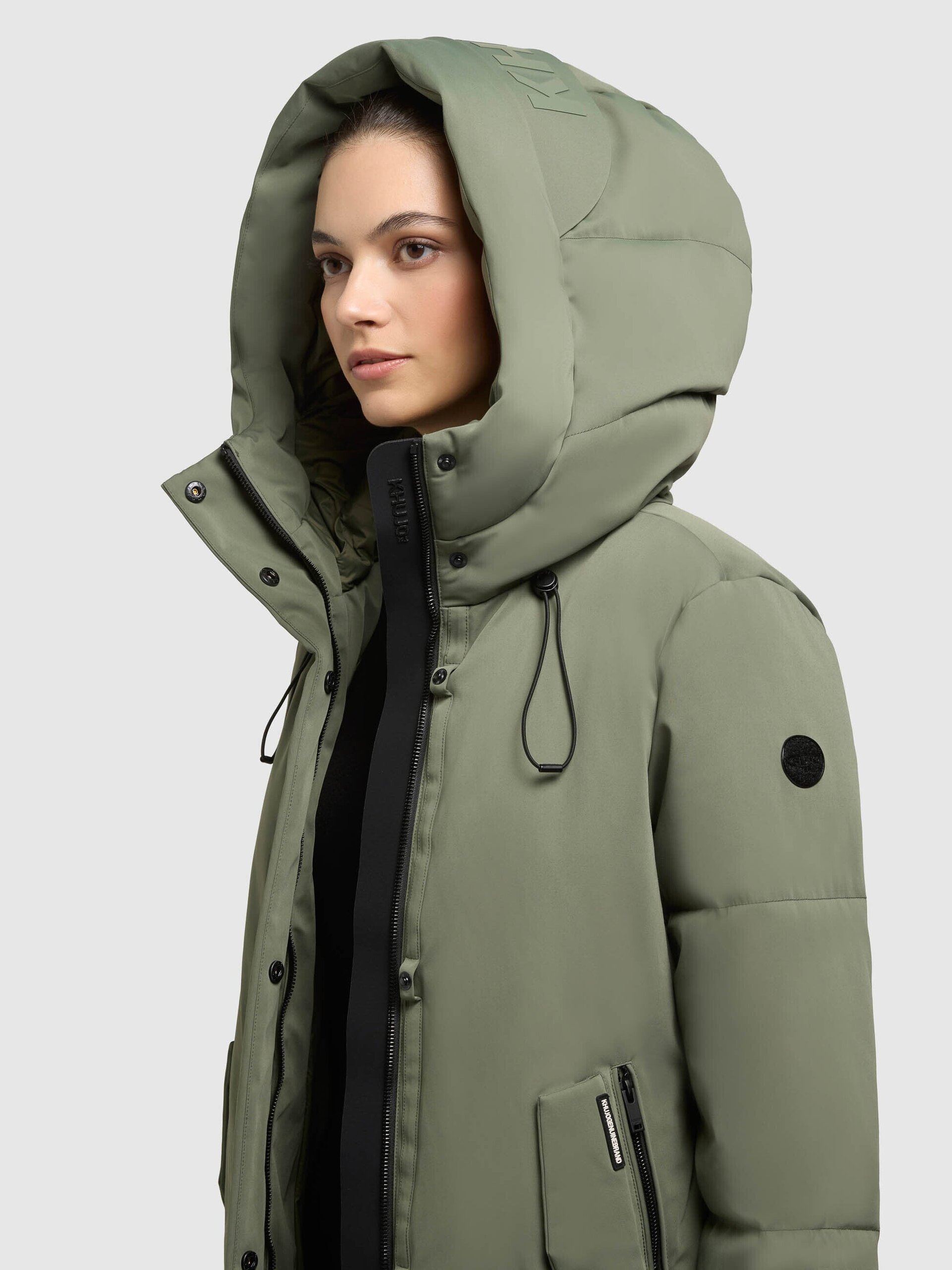 Abrigo Khujo NEAN Mutted Green Mujer - 7