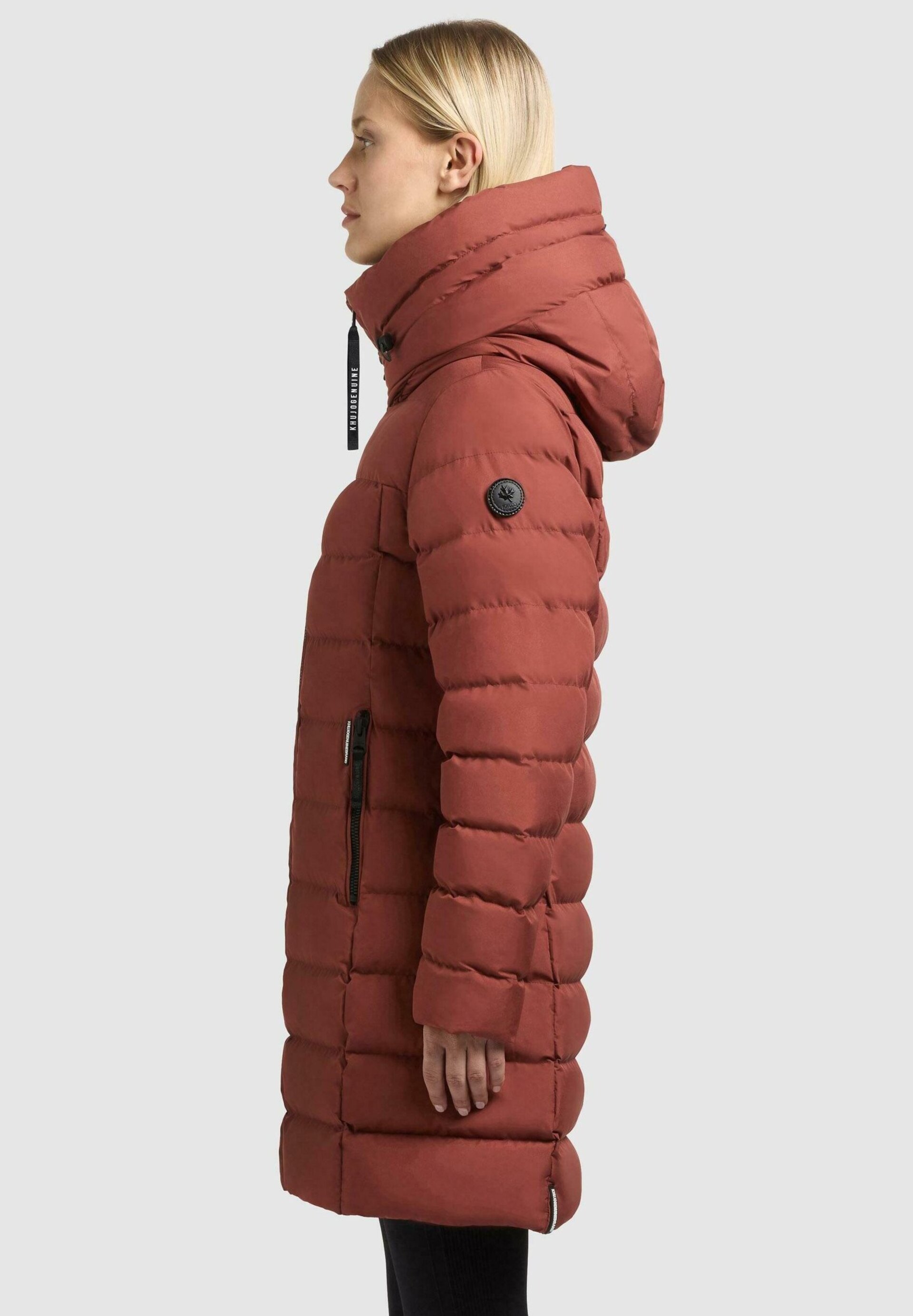 Abrigo Khujo NEKAR Dark Red Mujer - 5