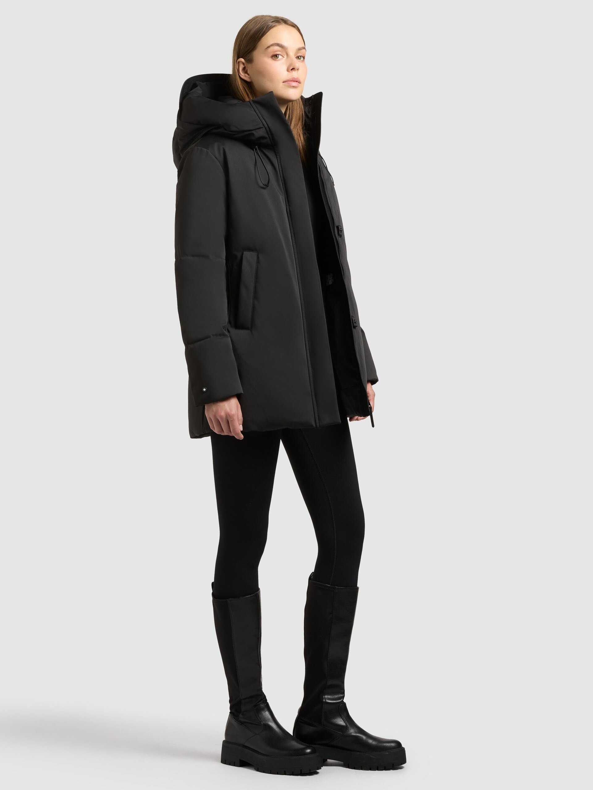 Abrigo Khujo ALLAP Black Mujer - 6