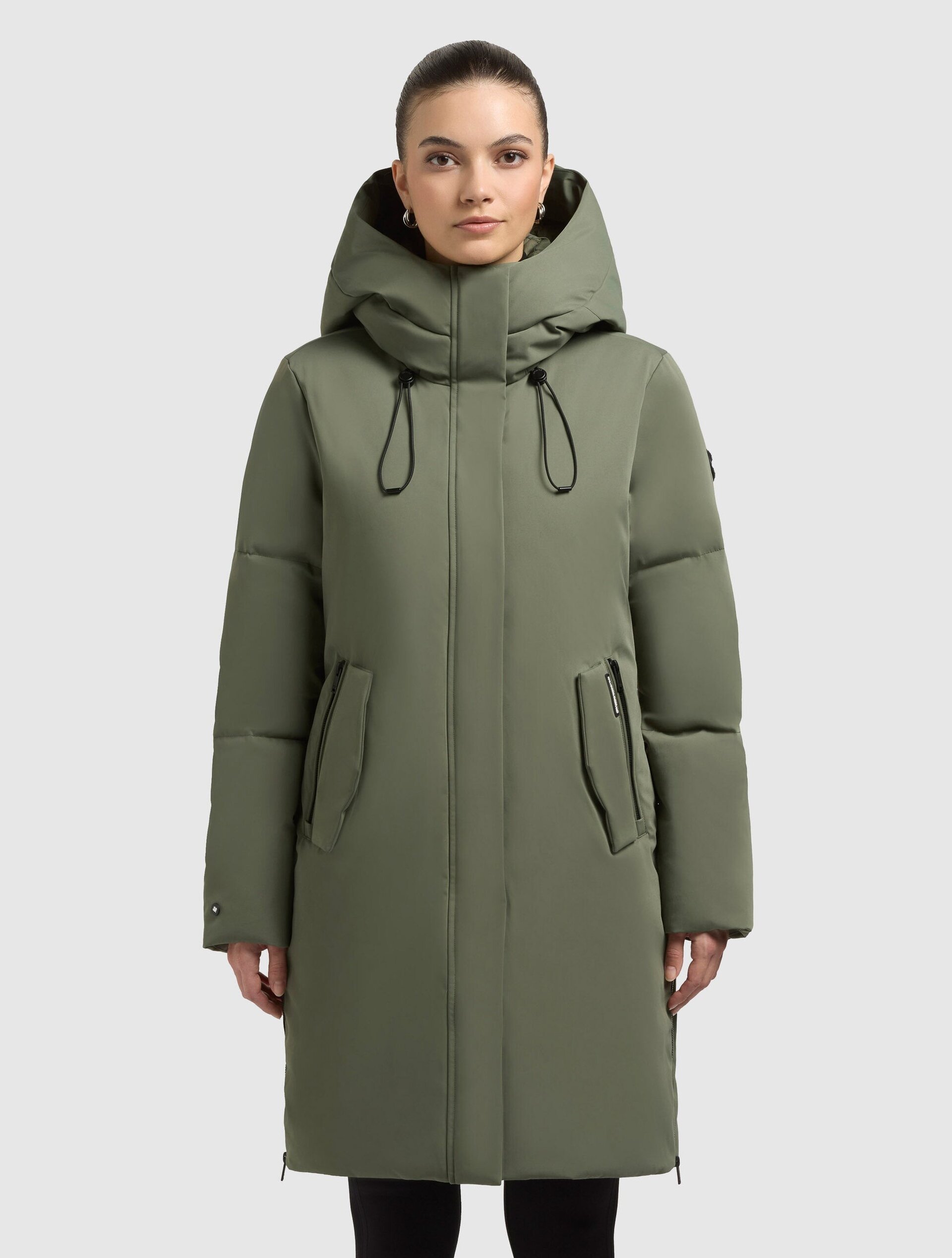 Abrigo Khujo NEAN Mutted Green Mujer - 2