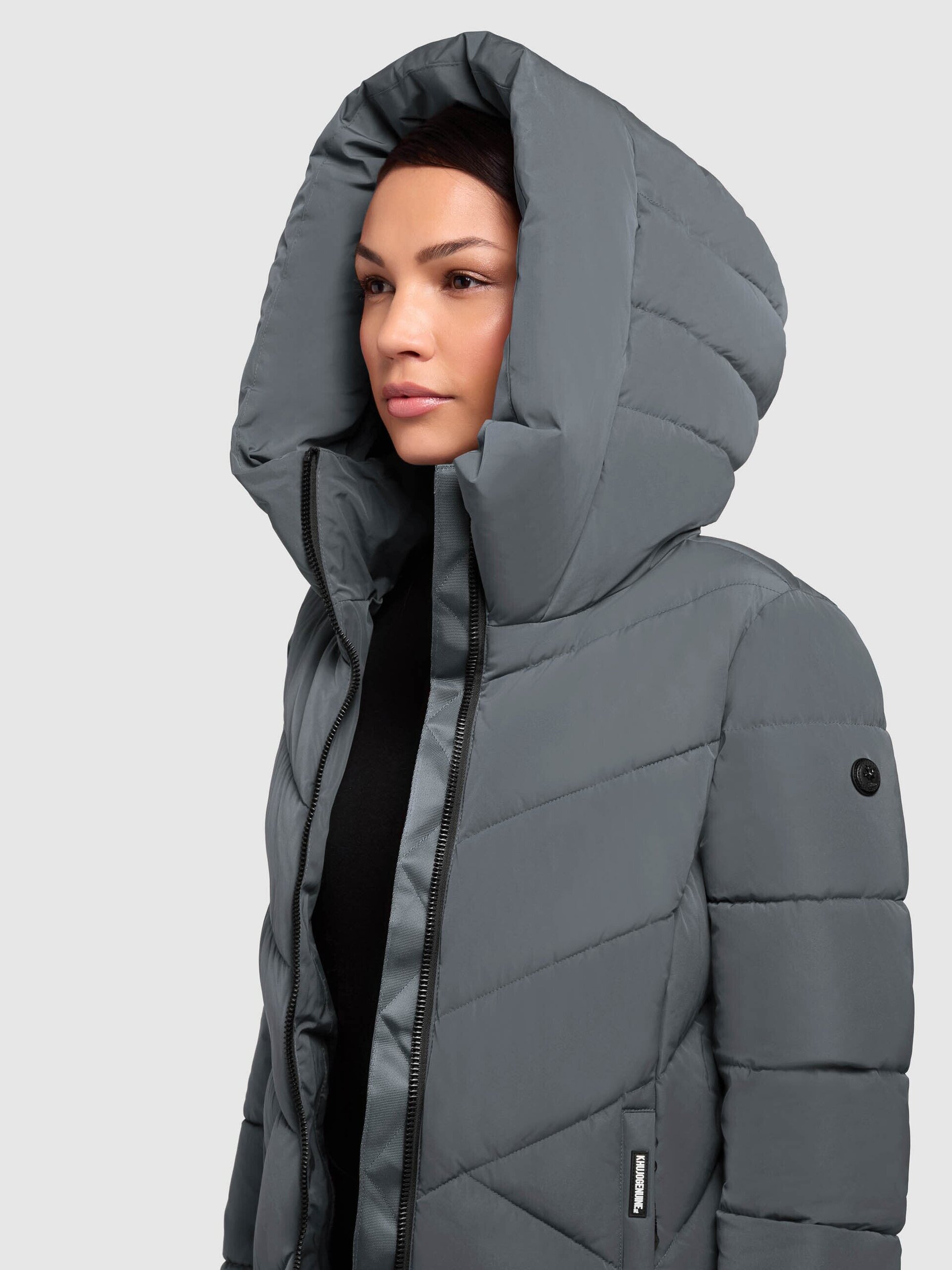 Abrigo Khujo DARKA2 Foam Green Mujer - 7