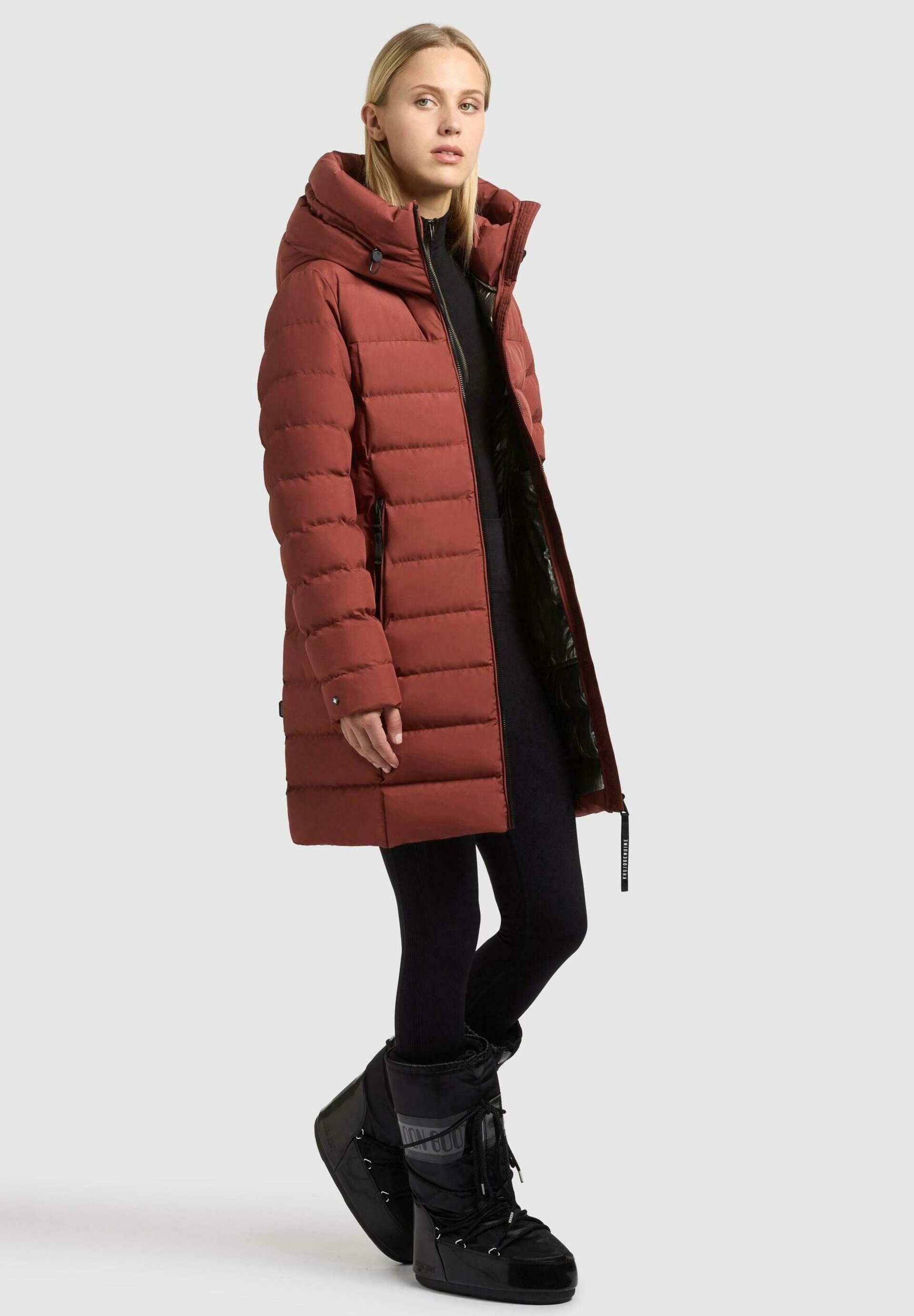 Abrigo Khujo NEKAR Dark Red Mujer - 7