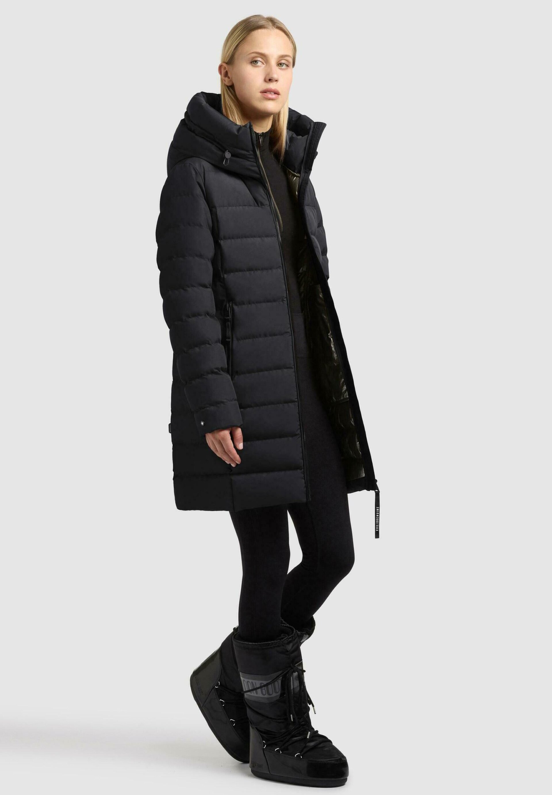 Abrigo Khujo NEKAR Black Mujer - 7