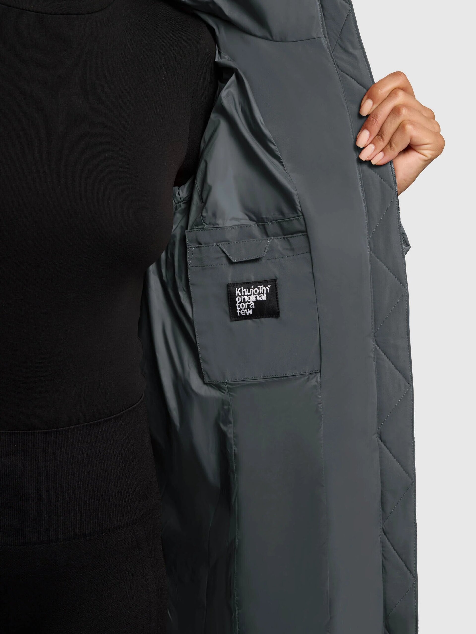 Abrigo Khujo DARKA2 Foam Green Mujer - 8