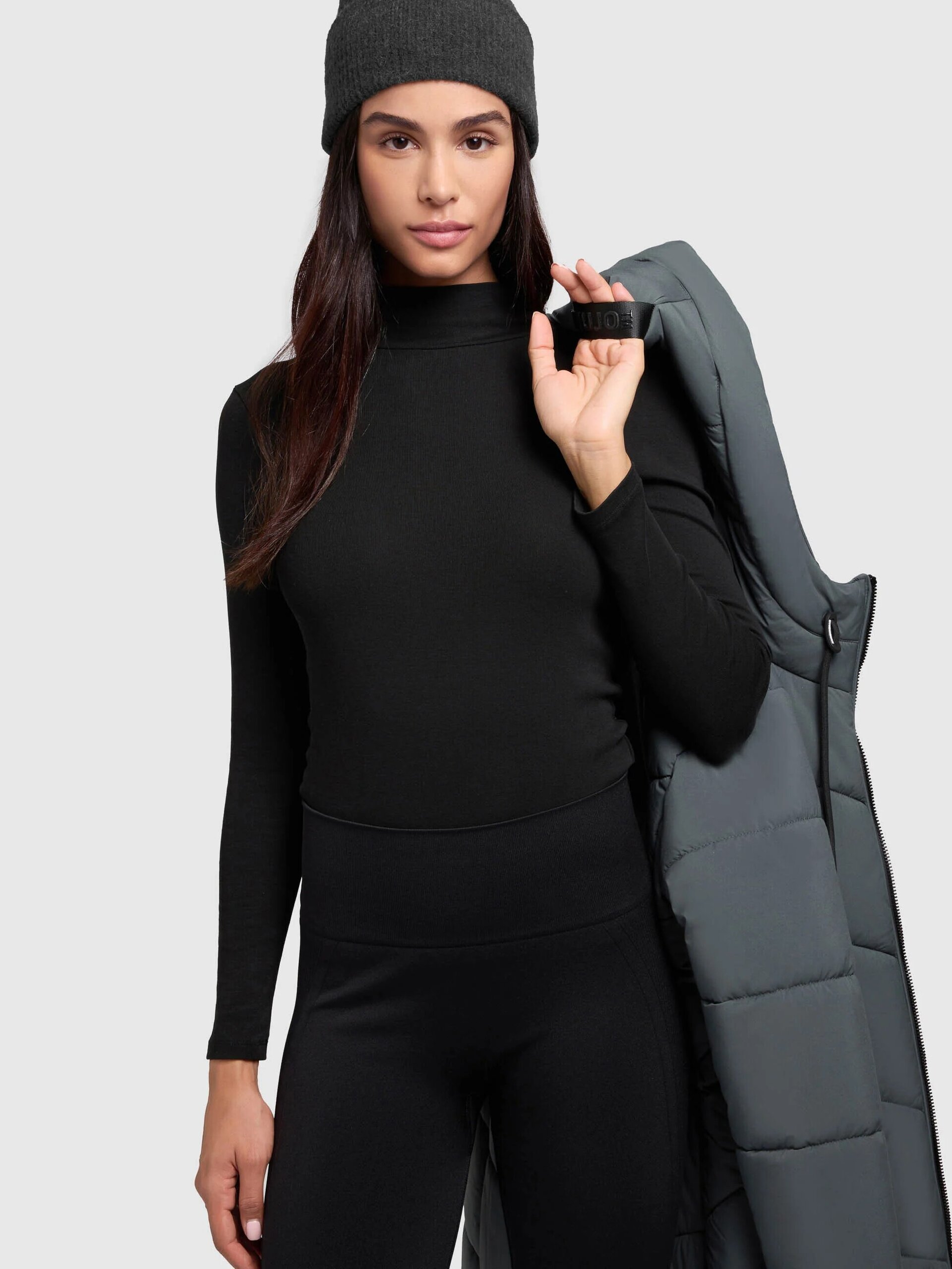 Abrigo Khujo ARIBAY4 Foam Green Mujer - 8