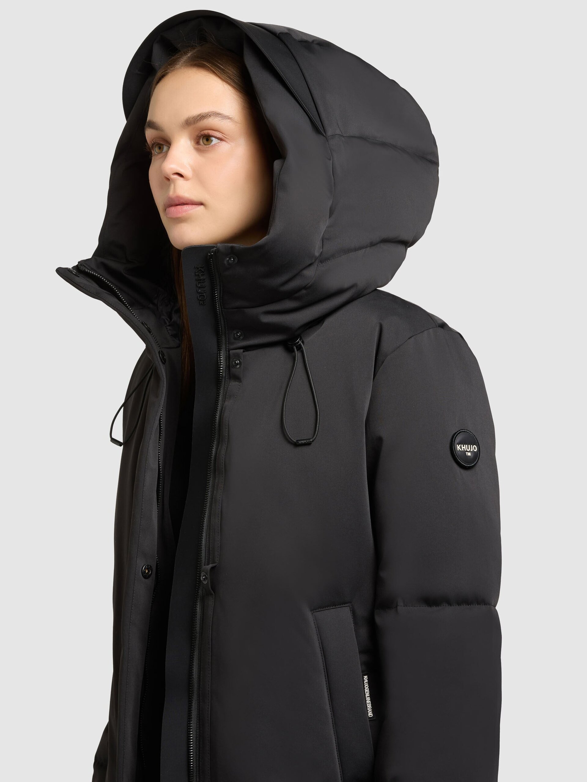 Abrigo Khujo ALLAP Black Mujer - 7