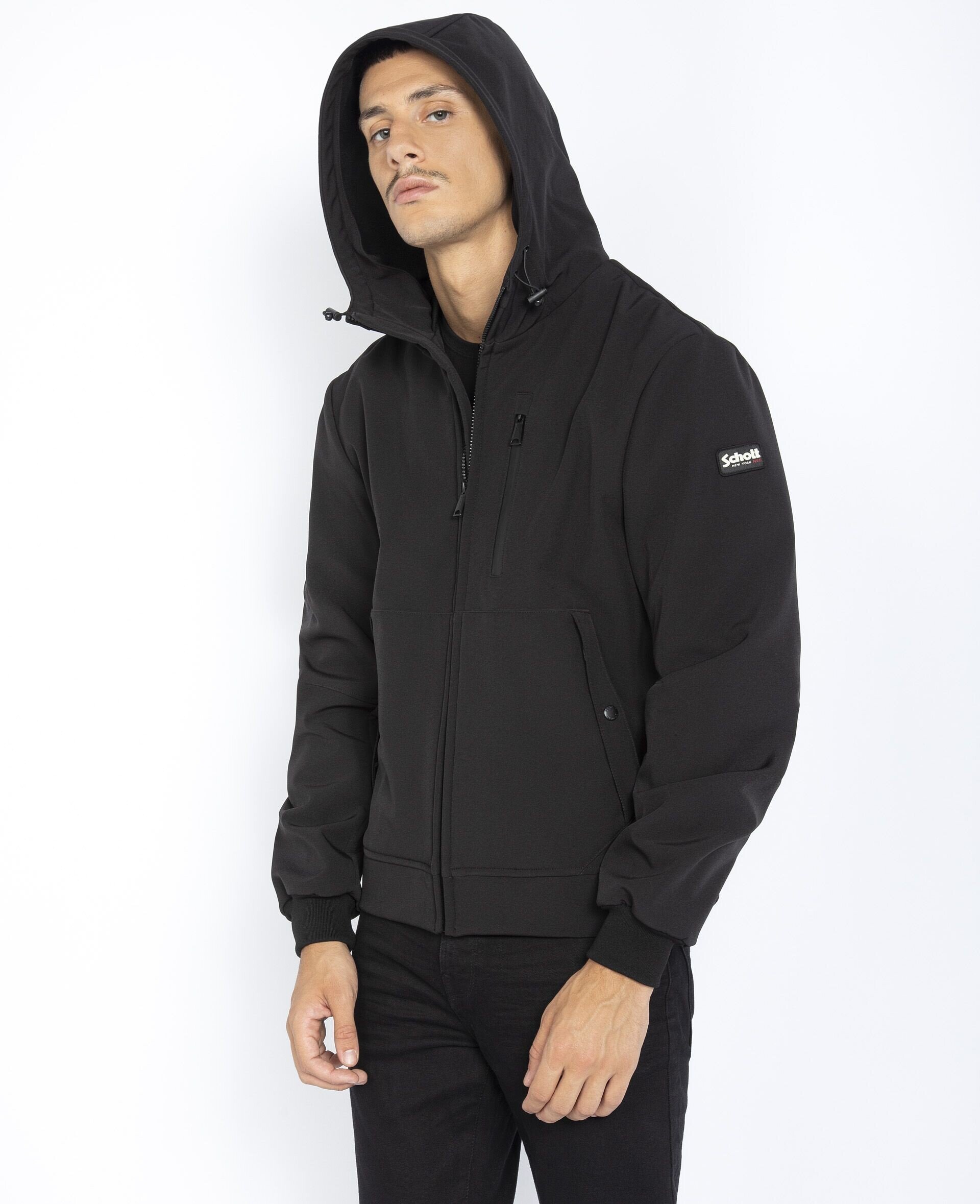 Chaqueta urbana repelente al agua KALE Black - 2