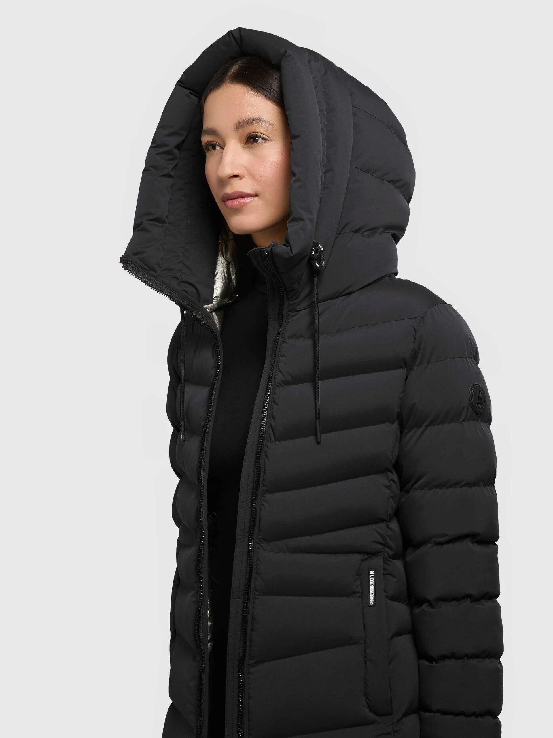 Abrigo Khujo TUHANI Black Mujer - 7