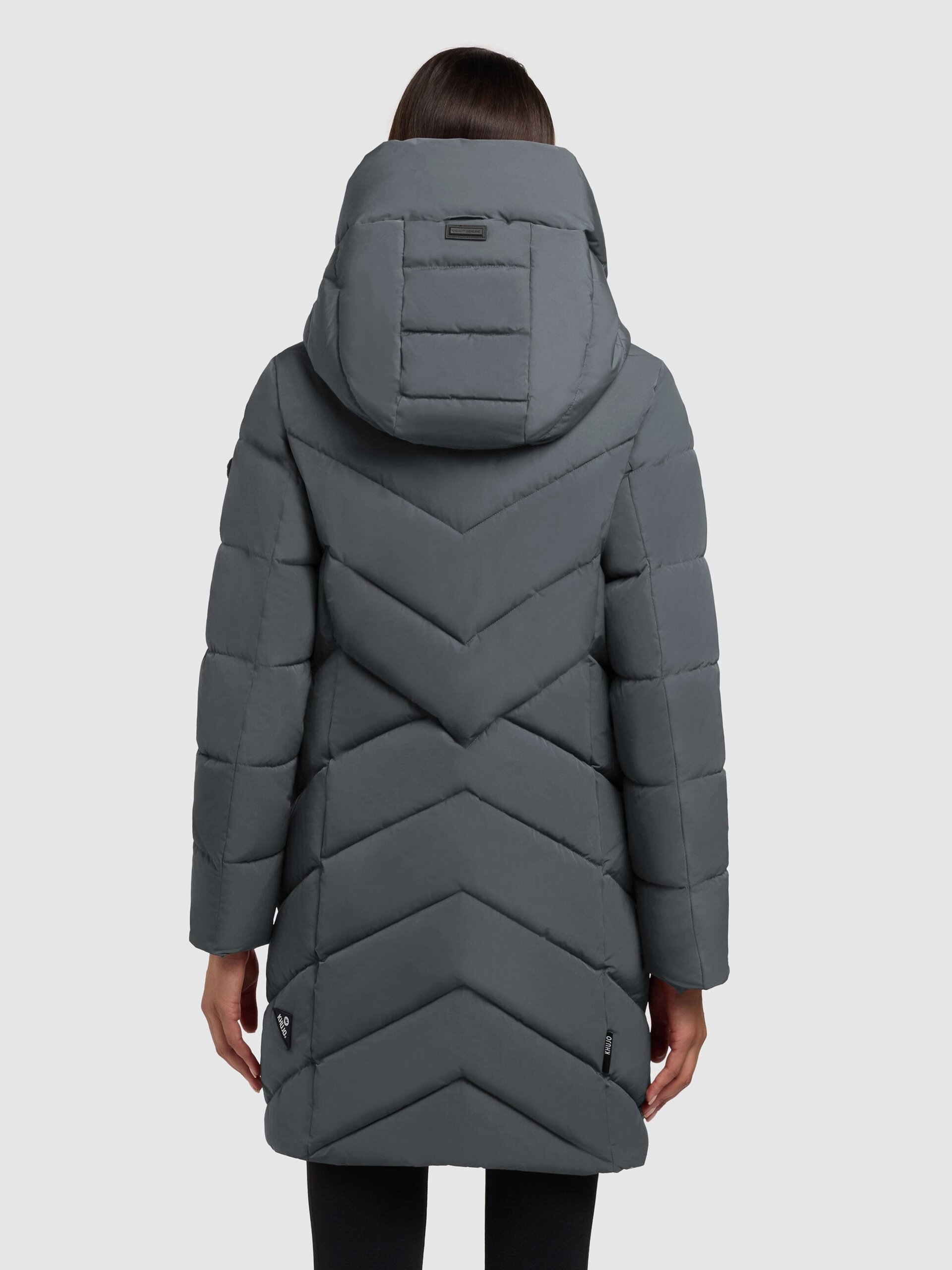 Abrigo Khujo DARKA2 Foam Green Mujer - 3