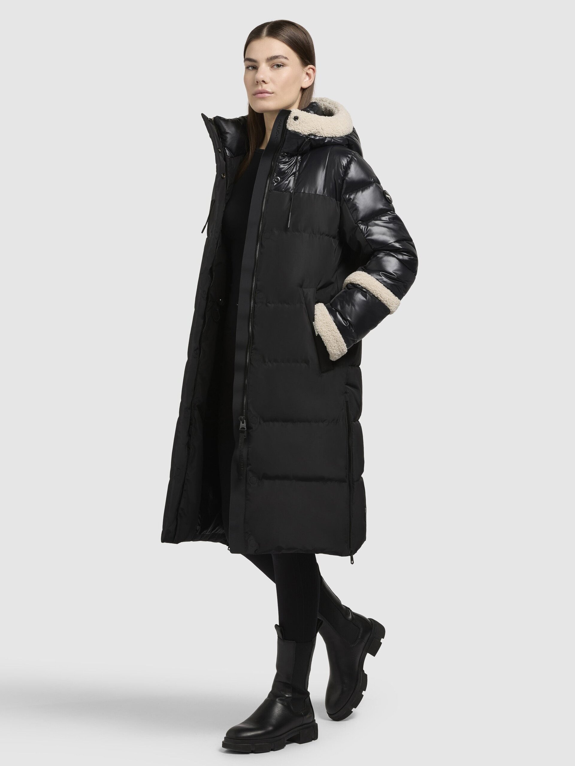 Abrigo Khujo DESNA Black Mujer - 4