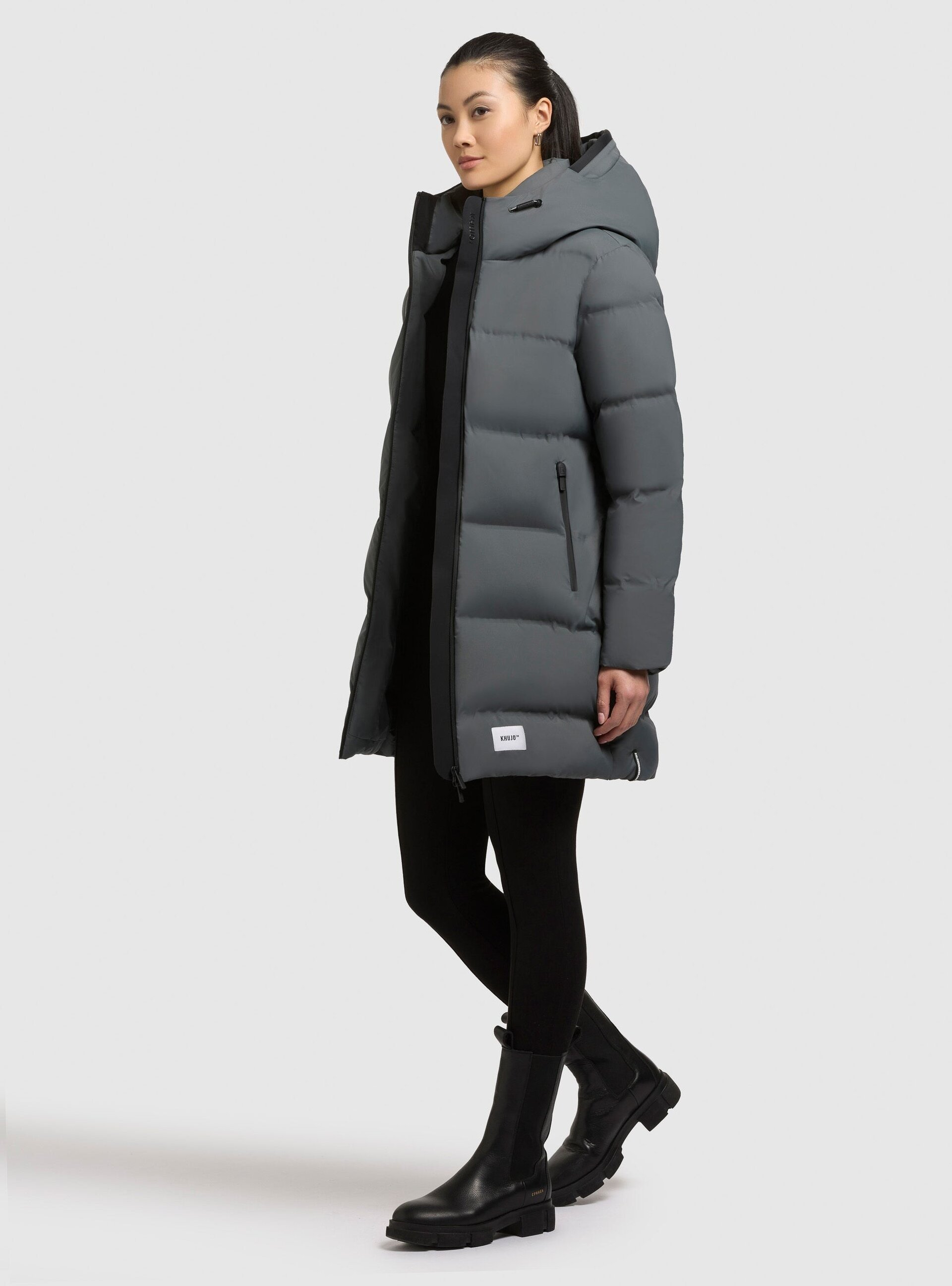 Abrigo Khujo DIDO4 Foam Green Mujer - 4