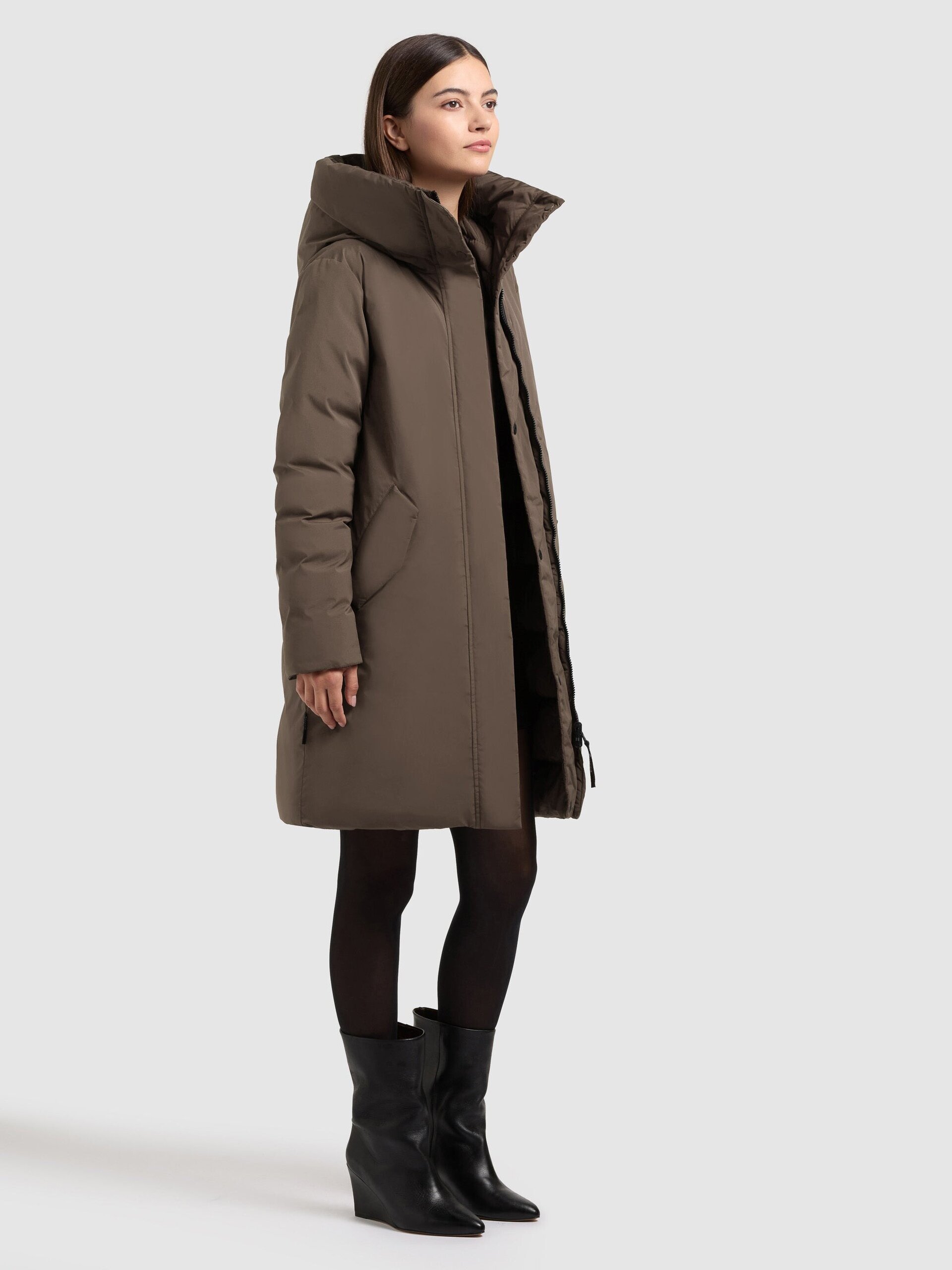 Abrigo Khujo PROTEA Dull Green Mujer - 6