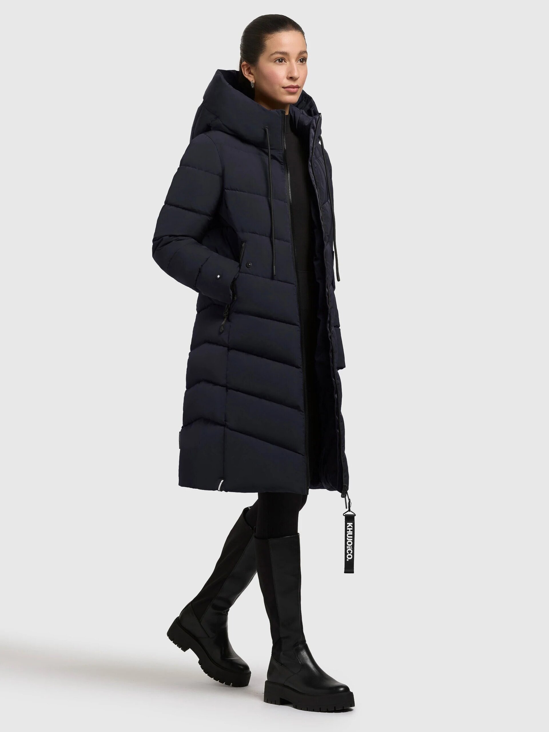 Abrigo Khujo MIKIA3 Port Blue Mujer - 6