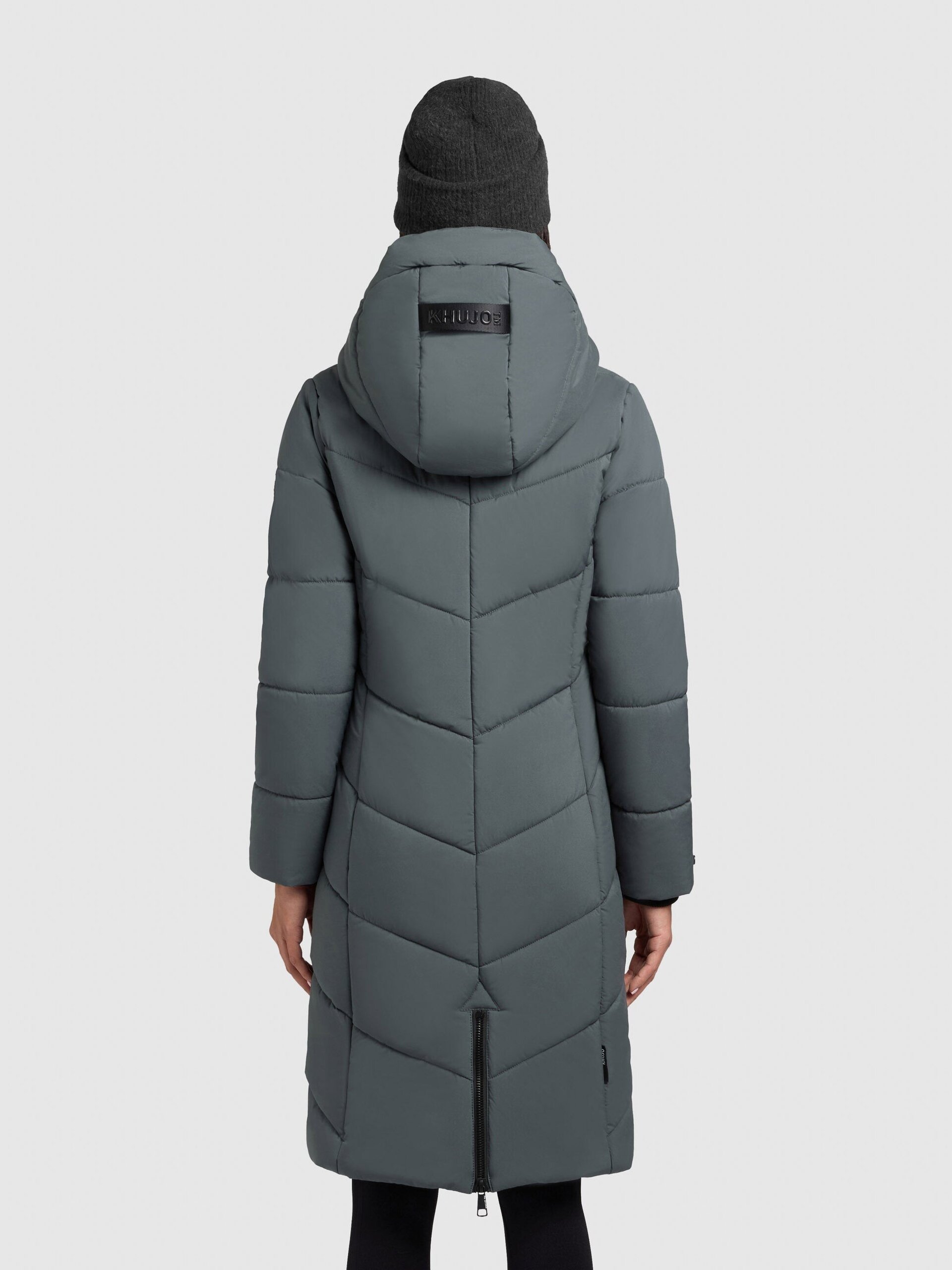 Abrigo Khujo ARIBAY4 Foam Green Mujer - 3