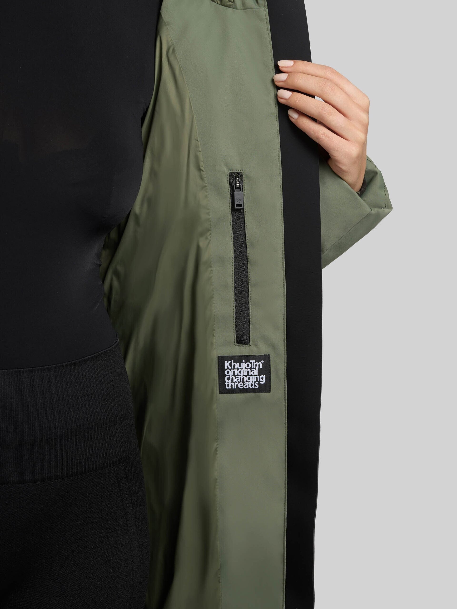 Abrigo Khujo NEAN Mutted Green Mujer - 8